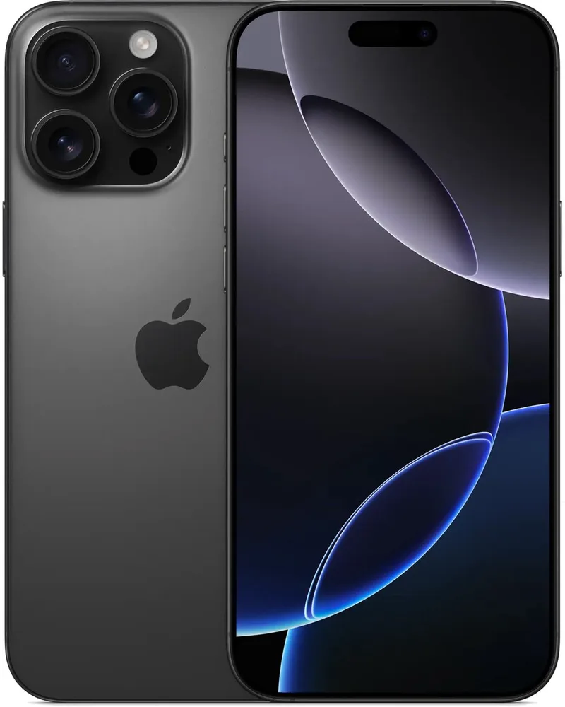 iPhone 16 Pro Max - 256GB - Titanium från Apple i Svart – produktbild