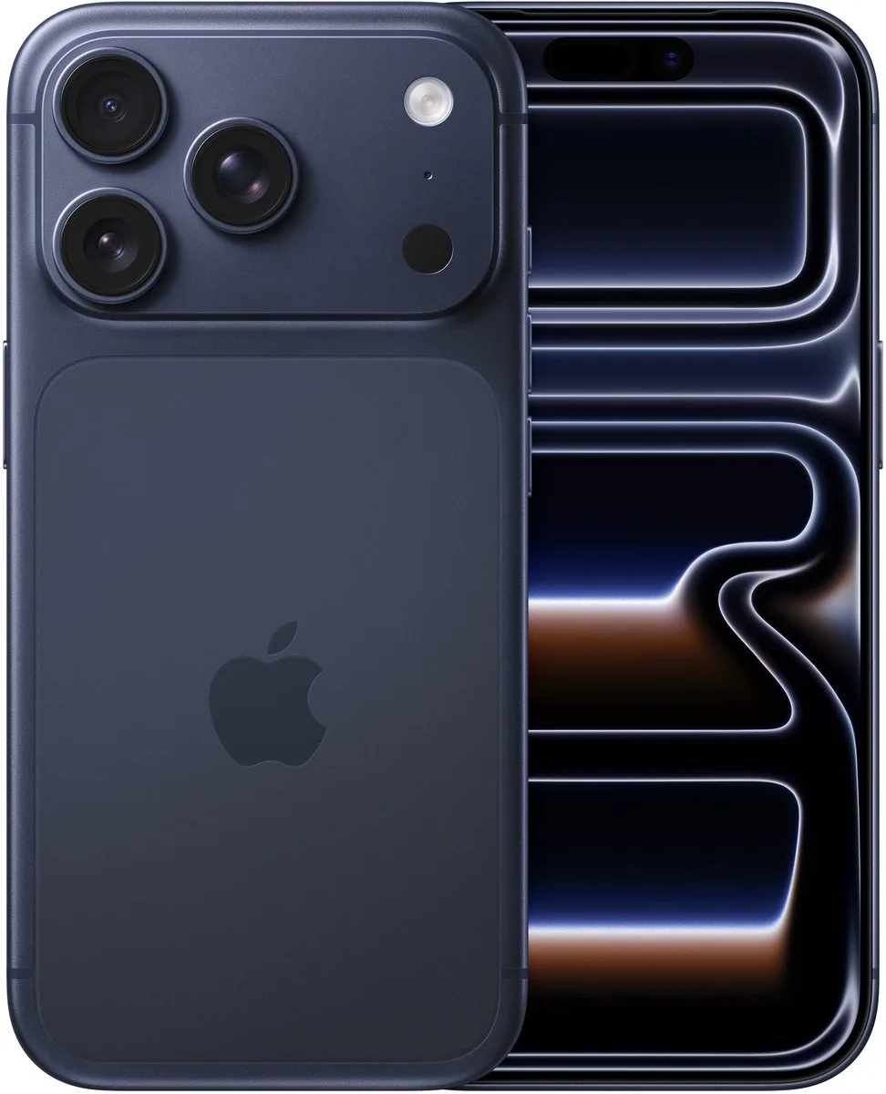 iPhone 17 Pro 16 cm (6.3") Dual SIM iOS 26 5G USB Type-C 512 GB de Apple en Bleu – photo produit