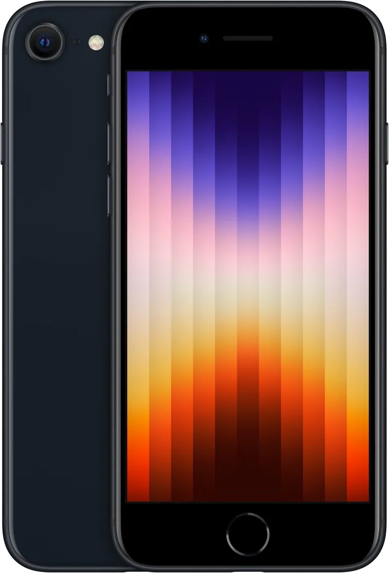 iPhone SE (2022) - 256GB fra Apple i Sort – produktbillede