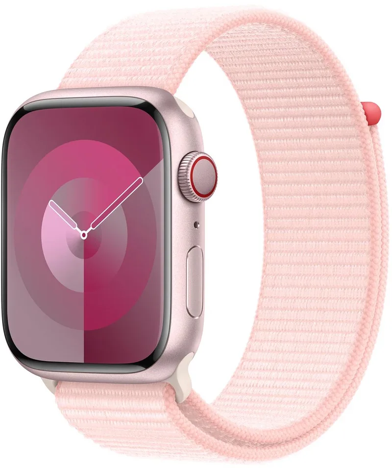 Light Pink Sport Loop - 45mm van Apple in Lichtroze – 45 mm – productfoto