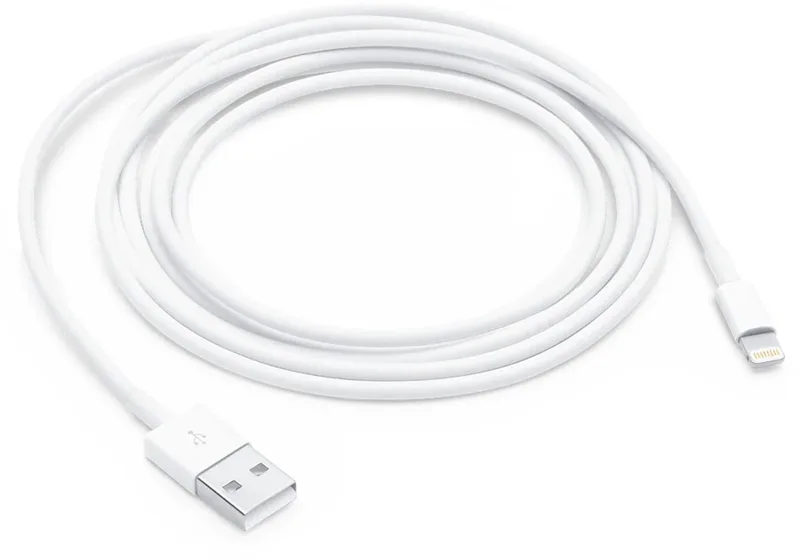 Lightning naar USB-A kabel - 2 meter by Apple in White – product photo