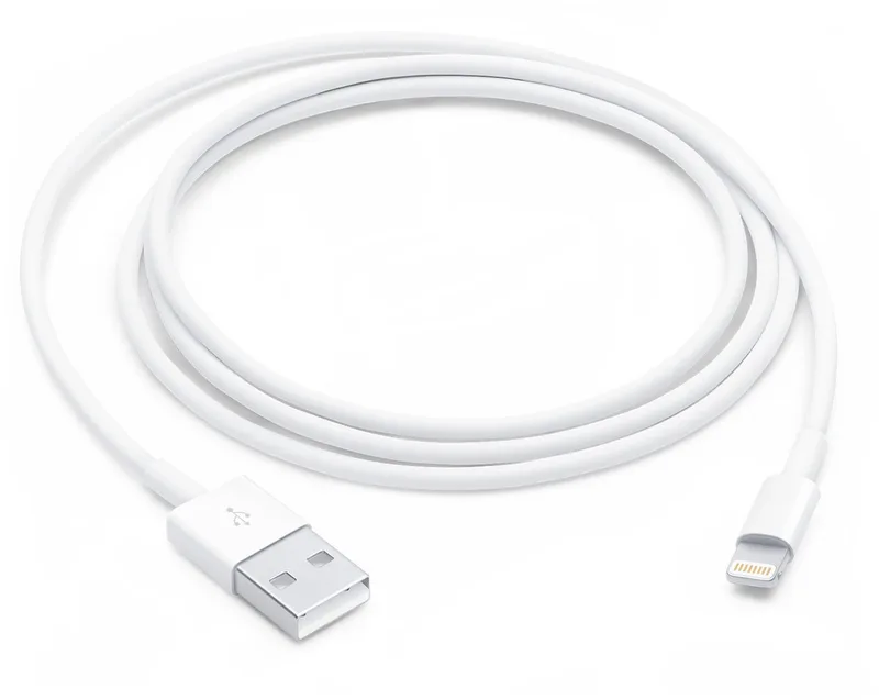 Lightning Oplaadkabel - USB‑A naar Lightning - 12W - 1m by Apple in White – product photo