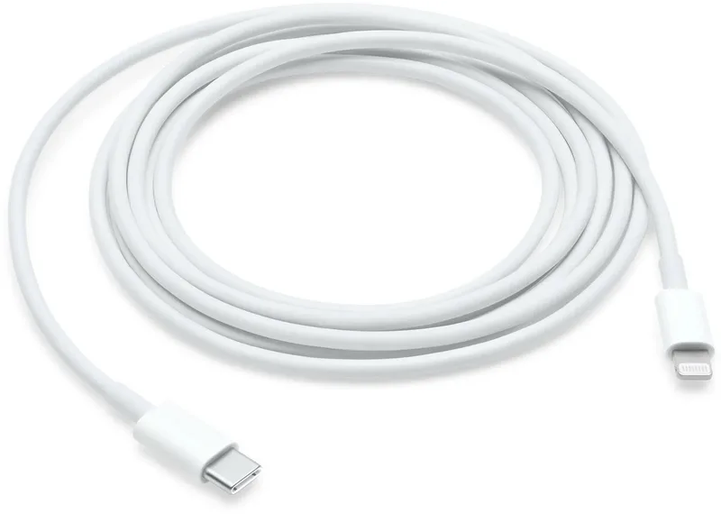 Lightning Oplaadkabel - USB‑C naar Lightning - 2m från Apple i Vit – produktbild