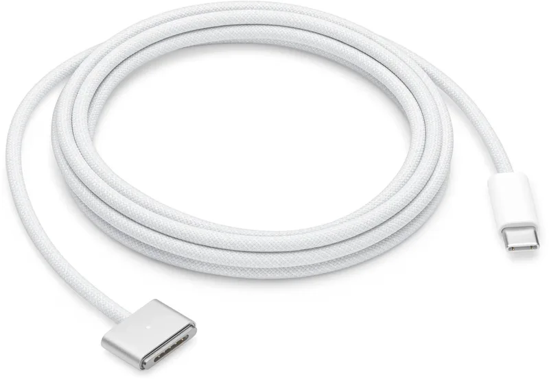 MW613ZM/A USB-kabel 2 m USB C MagSafe 3 Zilver by Apple in White – product photo