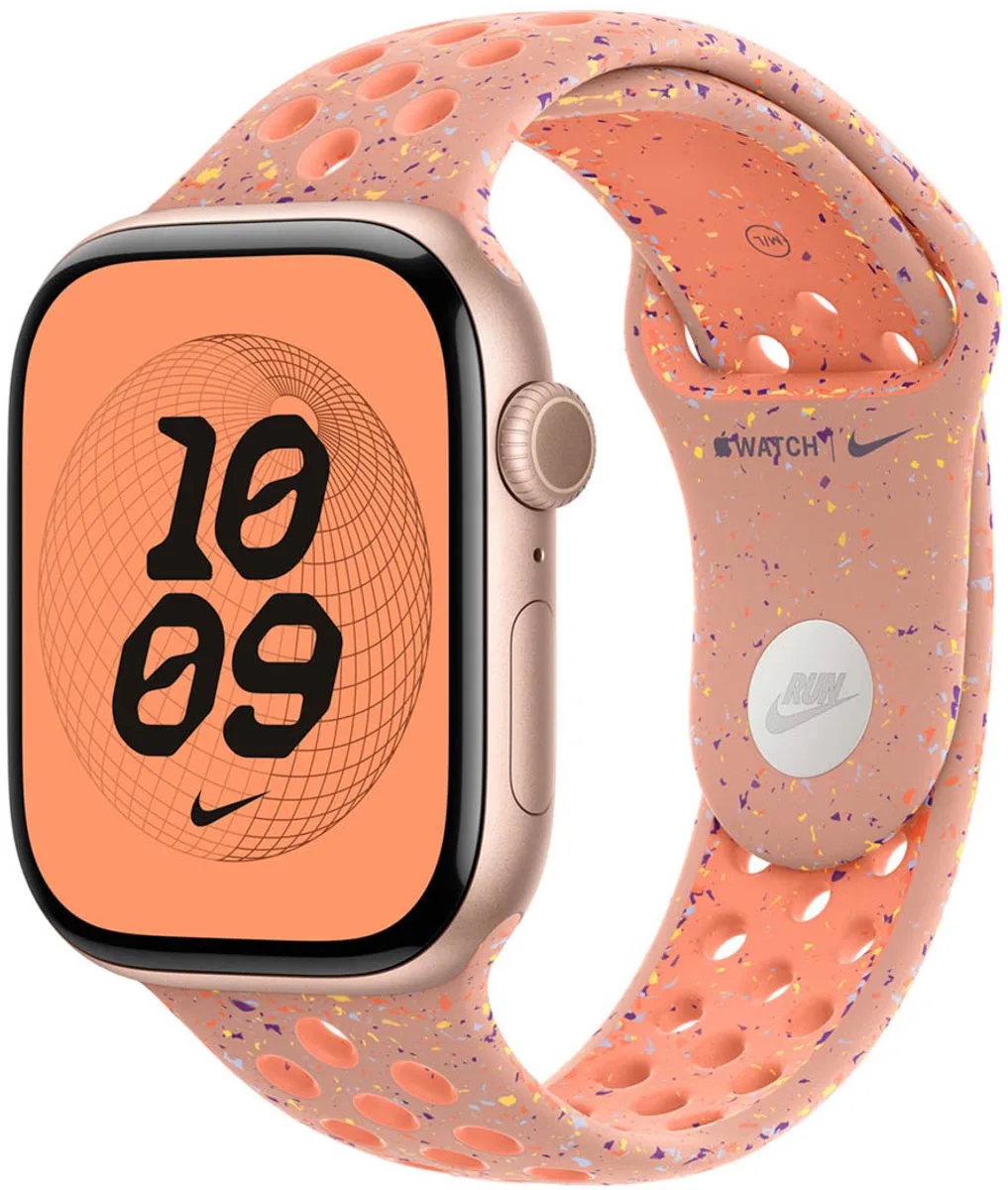 Nike Sport Band voor de Apple Watch | 38/40/41/42 mm - Maat S/M - Alpenglow Pink de Apple en Rose – photo produit