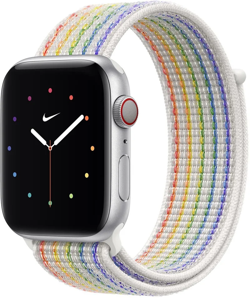 Nike Sport Loop Band voor de Apple Watch | 44/45/46/49 mm by Apple in Pride Edition – product photo