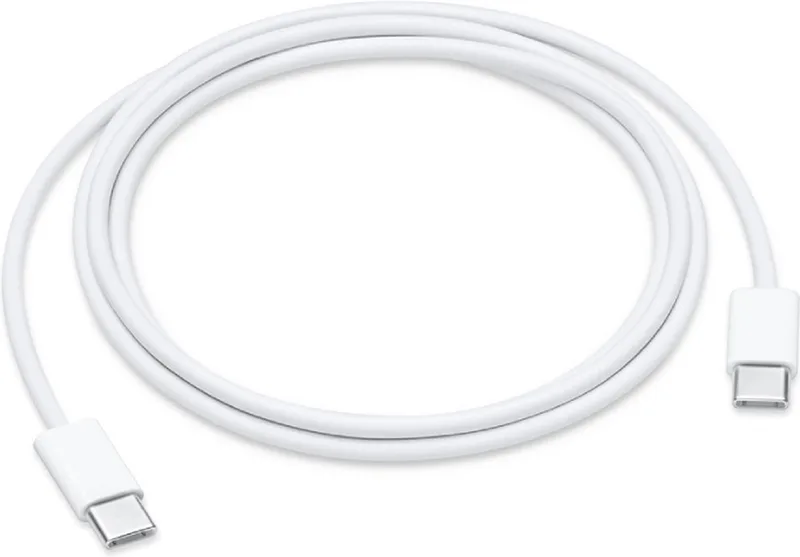 Orginele USB‑C Oplaadkabel - USB‑C naar USB‑C - 2m by Apple in White – product photo