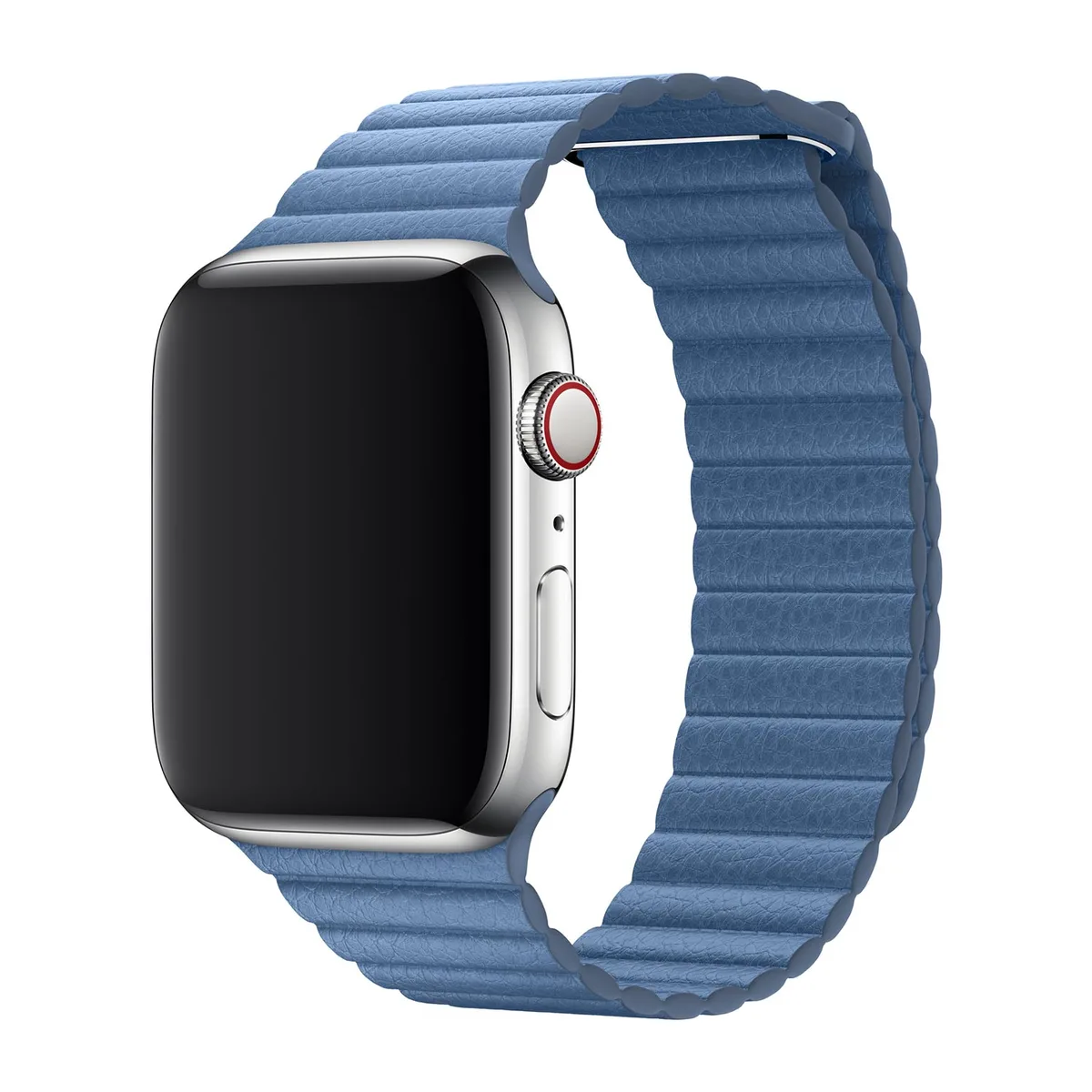 origineel Leather Loop Apple Watch large 44mm / 45mm / 46mm / 49mm Cornflower - MV2Y2ZM/A de Apple – photo produit
