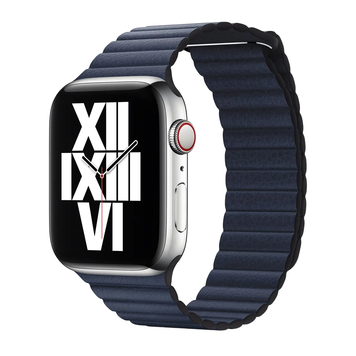 origineel Leather Loop Apple Watch large 44mm / 45mm / 46mm / 49mm Diver Blue - MGXD3ZM/A by Apple – product photo