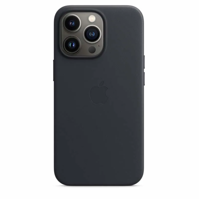 origineel Leather MagSafe Case iPhone 13 Pro Midnight - MM1H3ZM/A by Apple – product photo