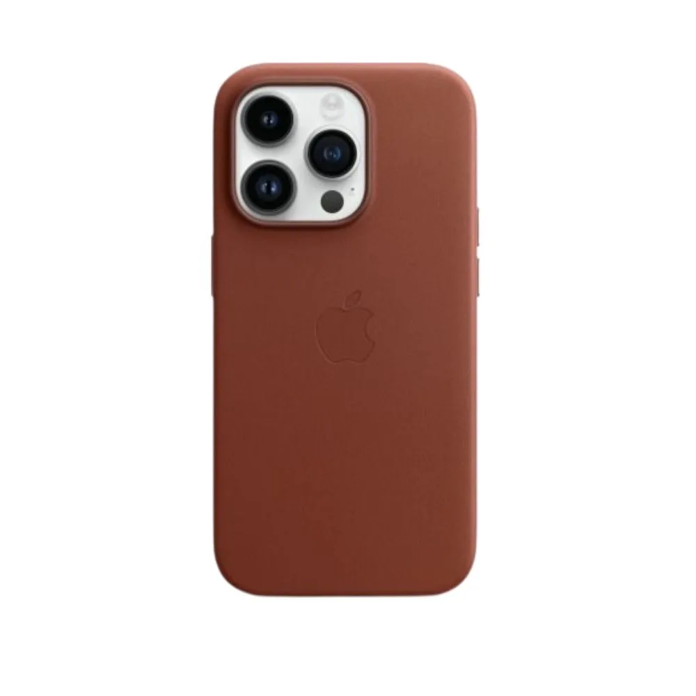 origineel Leather MagSafe Case iPhone 14 Pro Umber - MPPK3ZM/A von Apple – Produktfoto