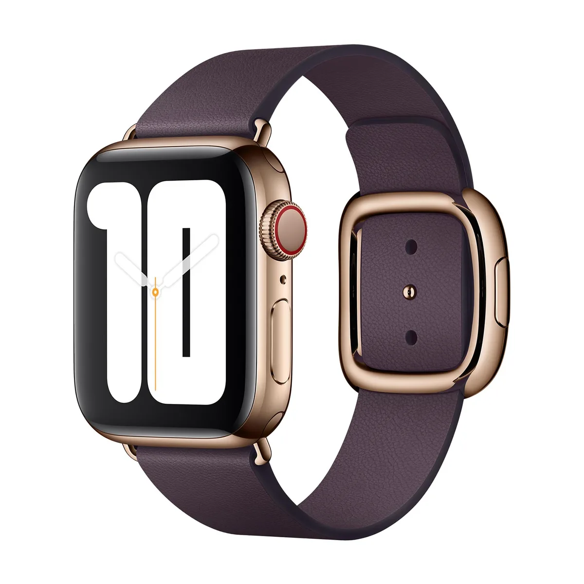 origineel Modern Buckle Apple Watch Large 38mm / 40mm / 41mm / 42mm Aubergine - MWRL2ZM/A fra Apple – produktbillede