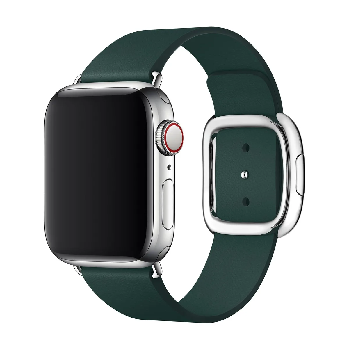 origineel Modern Buckle Apple Watch large 38mm / 40mm / 41mm / 42mm Forest Green - MTQK2ZM/A fra Apple – produktbillede