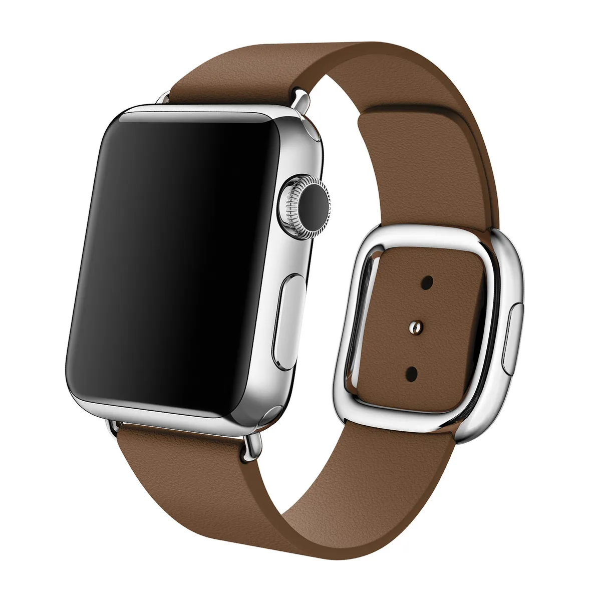 origineel Modern Buckle Apple Watch large 38mm / 40mm / 41mm / 42mm Brown - MJ562ZM/A fra Apple – produktbillede