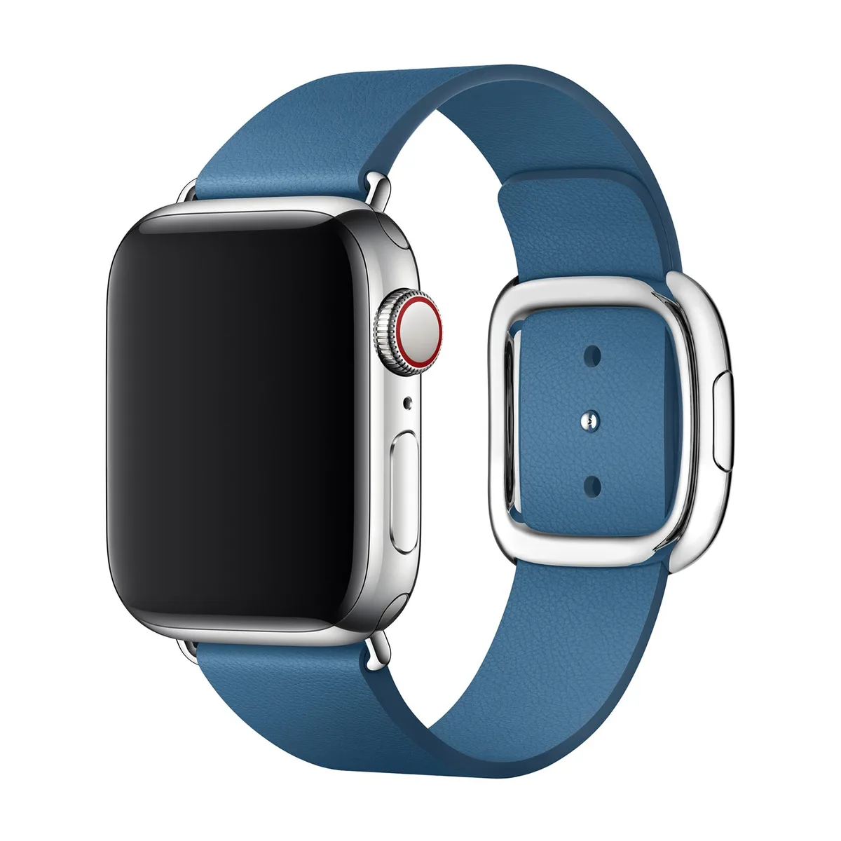origineel Modern Buckle Apple Watch large 38mm / 40mm / 41mm / 42mm Cape Cod Blue - MTQN2ZM/A fra Apple – produktbillede