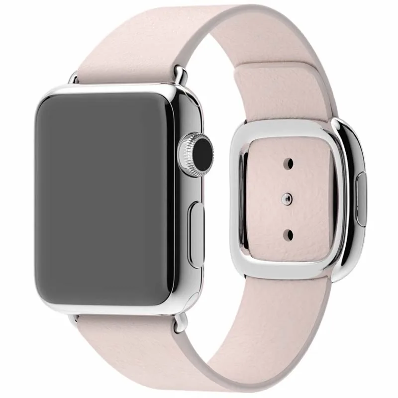 origineel Modern Buckle Apple Watch large 38mm / 40mm / 41mm / 42mm Soft Pink - MJ592ZM/A van Apple – productfoto