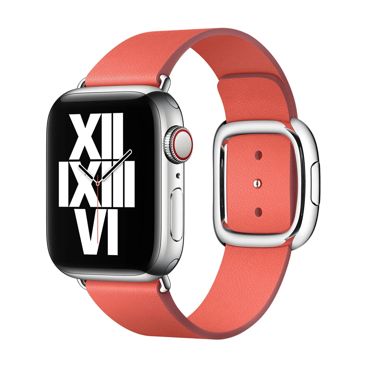 origineel Modern Buckle Apple Watch medium 38mm / 40mm / 41mm / 42mm Pink Citrus - MY612ZM/A von Apple – Produktfoto