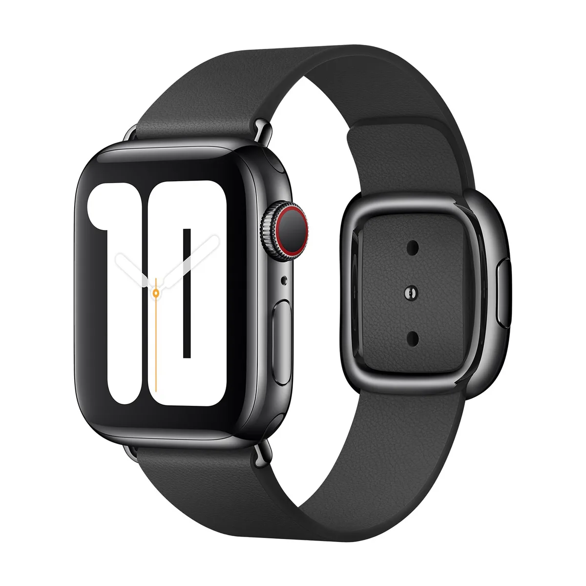 origineel Modern Buckle Apple Watch small 38mm / 40mm / 41mm / 42mm Black 2nd Gen - MWRF2ZM/A van Apple – productfoto