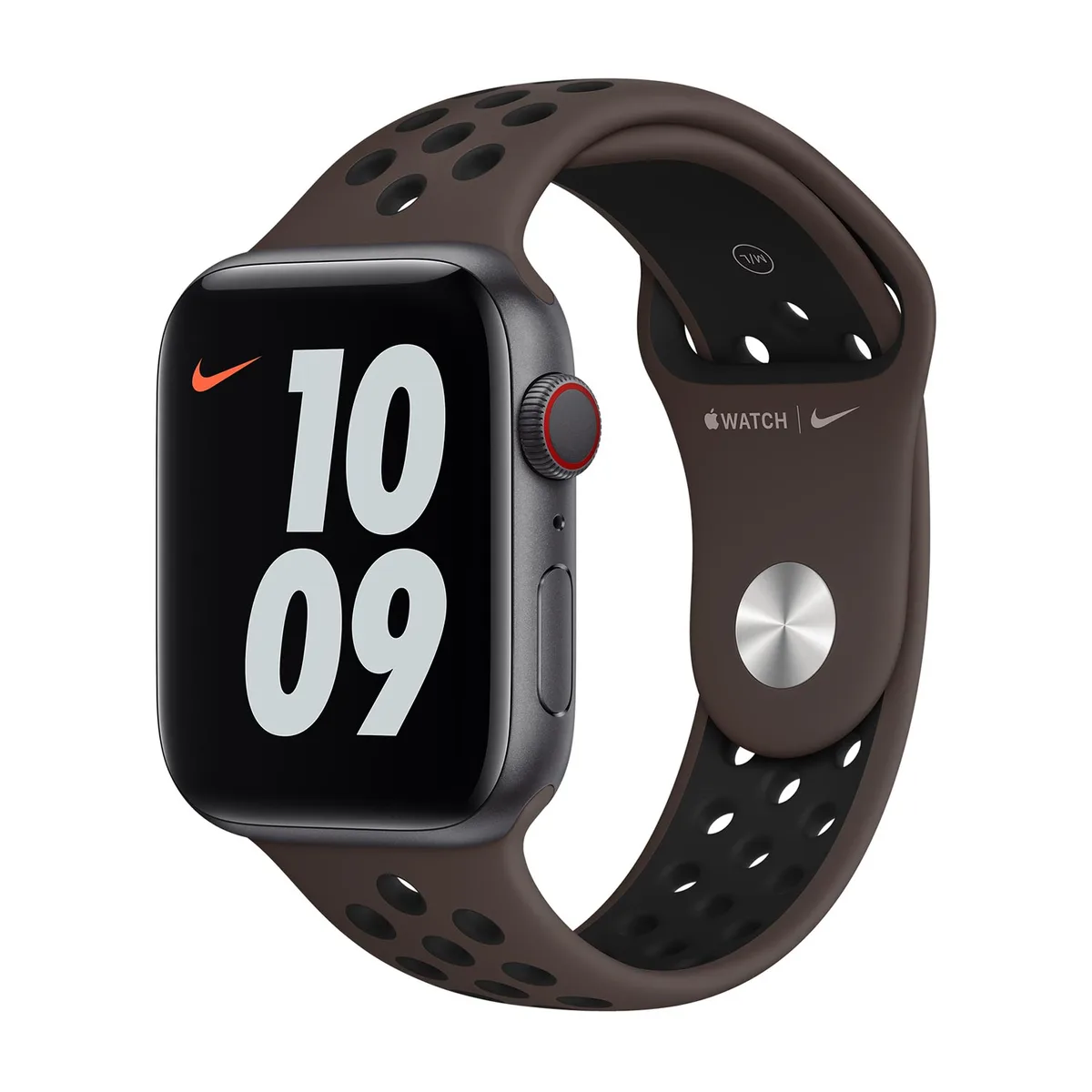 origineel Nike Sport Band Apple Watch 38mm / 40mm / 41mm / 42mm Ironstone / Black - MJ6J3ZM/A von Apple – Produktfoto