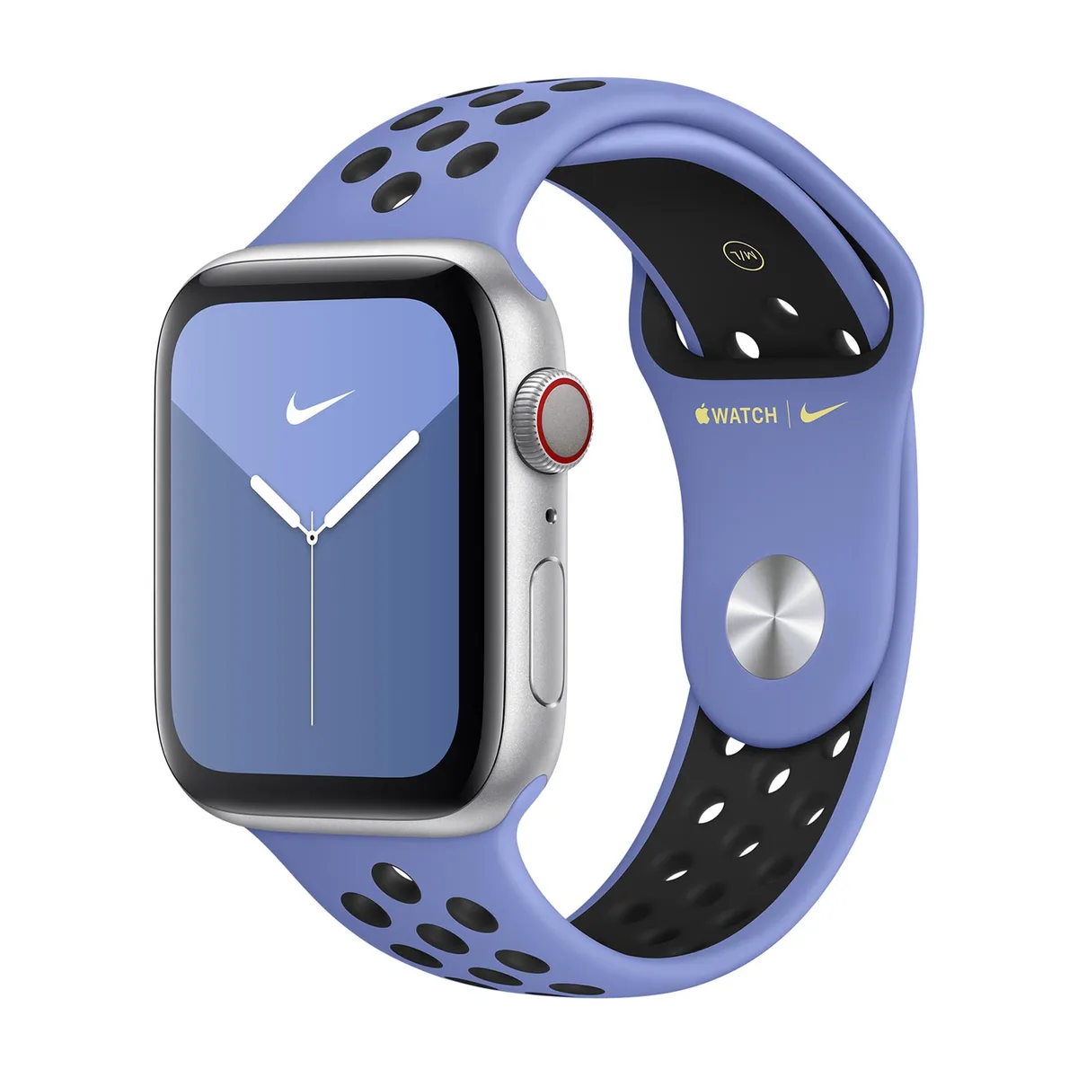 origineel Nike Sport Band Apple Watch 38mm / 40mm / 41mm / 42mm Royal Pulse / Black - MWU62ZM/A von Apple – Produktfoto