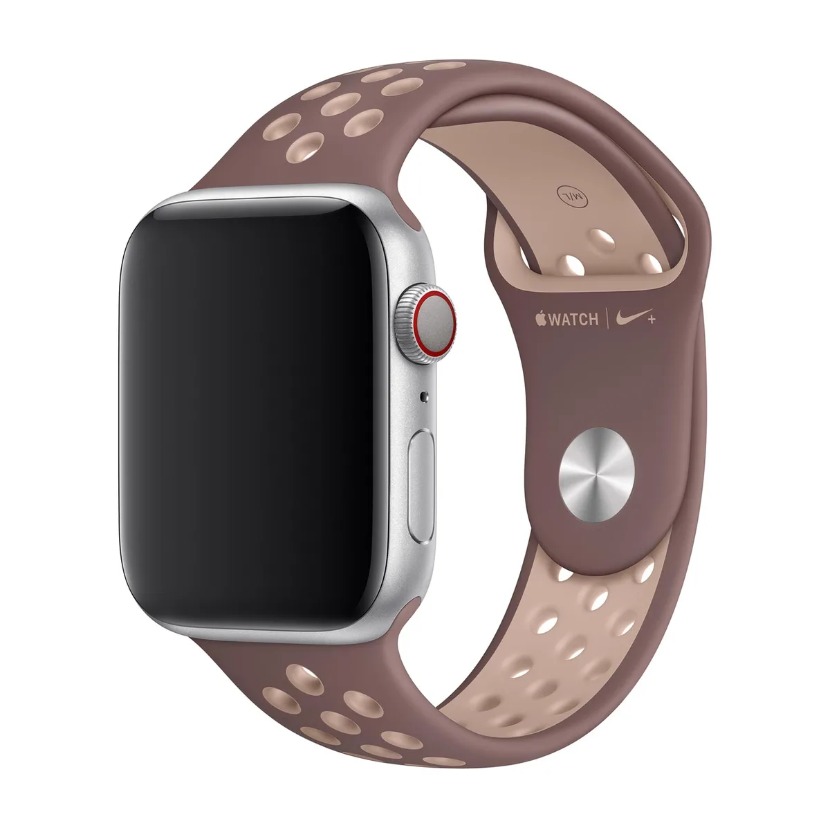 origineel Nike Sport Band Apple Watch 38mm / 40mm / 41mm / 42mm Smokey Mauve / Particle Beige - MTMT2ZM/A von Apple – Produktfoto
