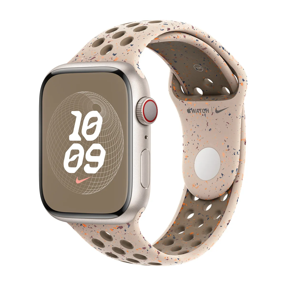 origineel Nike Sport Band Apple Watch 44mm / 45mm / 46mm / 49mm Desert Stone M/L - MUV73ZM/A von Apple – Produktfoto