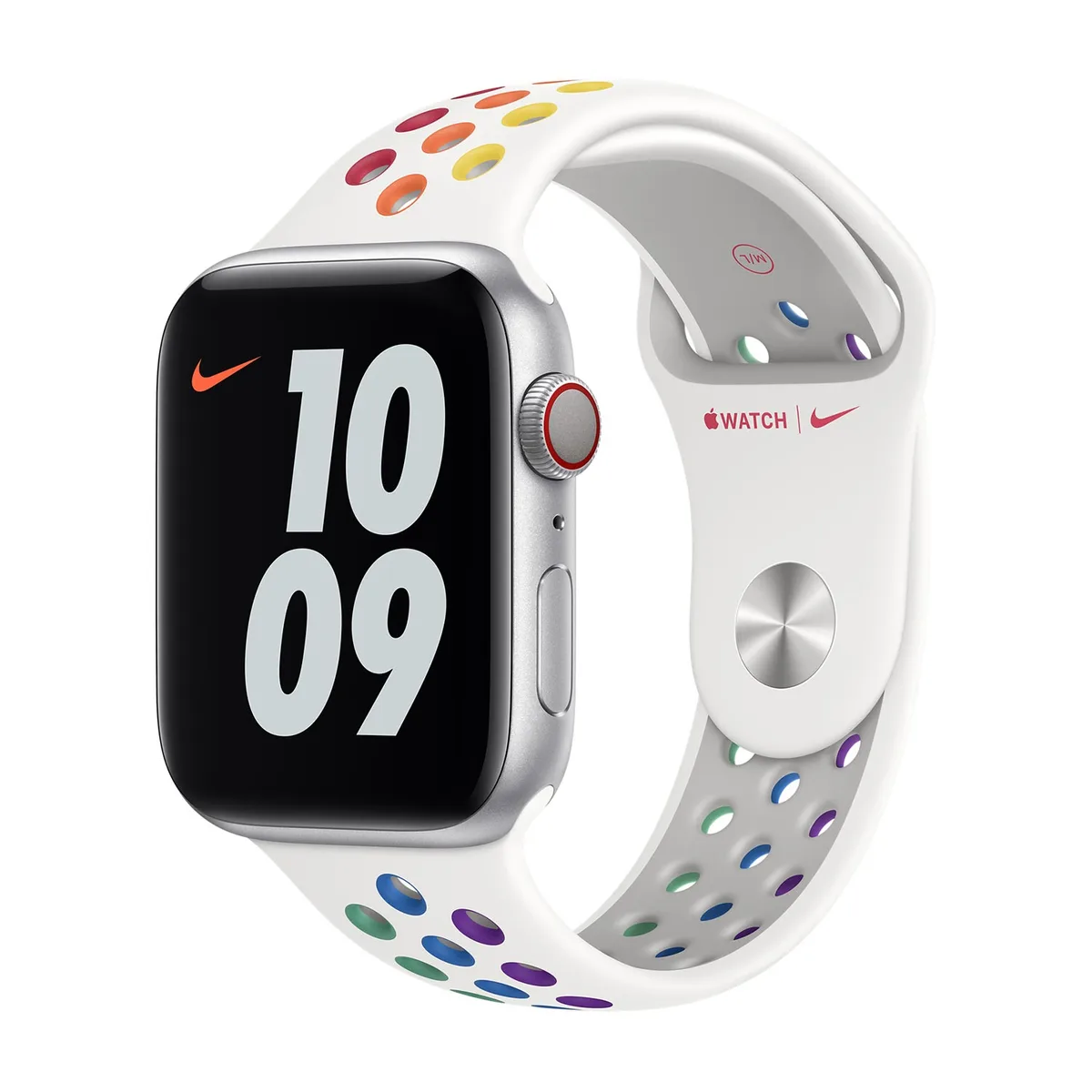 origineel Nike Sport Band Apple Watch 44mm / 45mm / 46mm / 49mm Pride Edition - MYD62ZM/A by Apple – product photo
