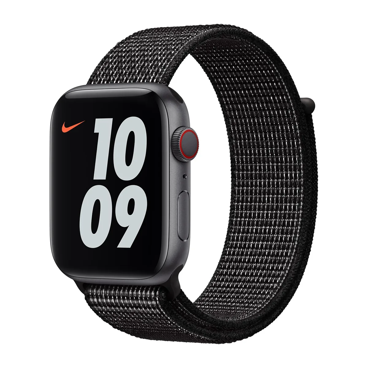 origineel Nike Sport Loop Apple Watch 38mm / 40mm / 41mm / 42mm Black - MX7Y2ZM/A van Apple – productfoto