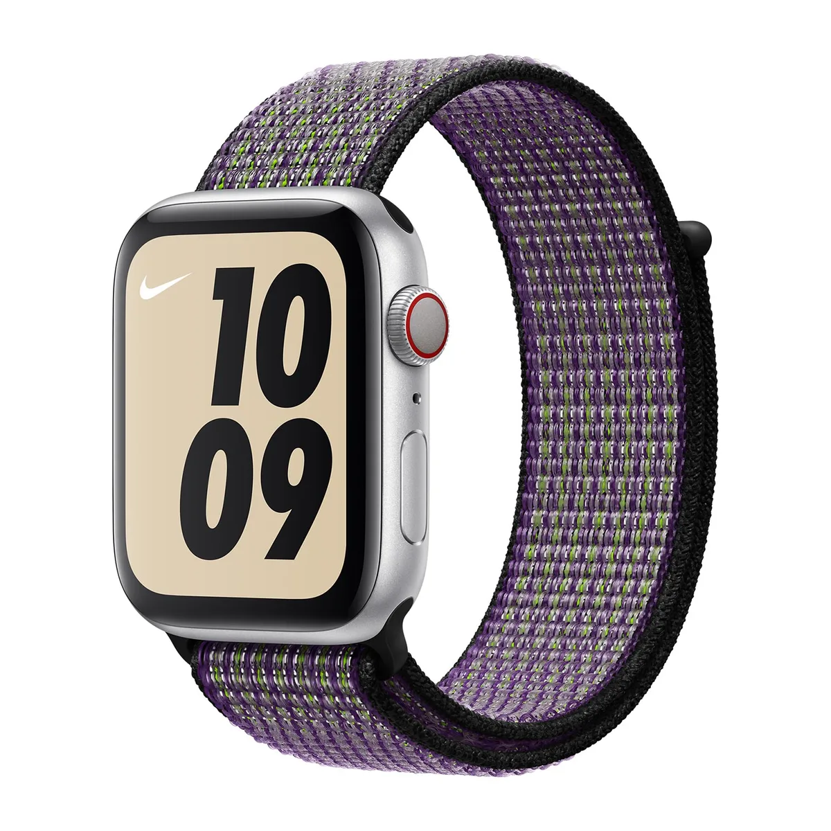 origineel Nike Sport Loop Apple Watch 38mm / 40mm / 41mm / 42mm Desert Sand / Volt - MWTX2ZM/A van Apple – productfoto