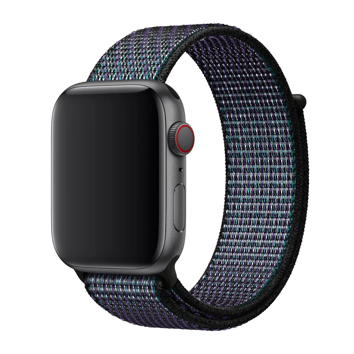 origineel Nike Sport Loop Apple Watch 38mm / 40mm / 41mm / 42mm Hyper Grape - MV892ZM/A van Apple – productfoto