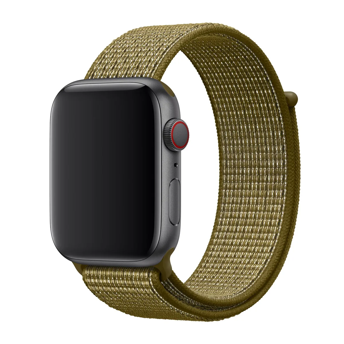 origineel Nike Sport Loop Apple Watch 38mm / 40mm / 41mm / 42mm Olive Flak - MTM62ZM/A by Apple – product photo