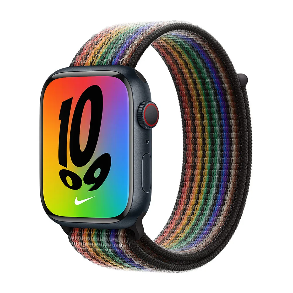 origineel Nike Sport Loop Apple Watch 44mm / 45mm / 46mm / 49mm Pride Edition - MN6N3ZM/A by Apple – product photo