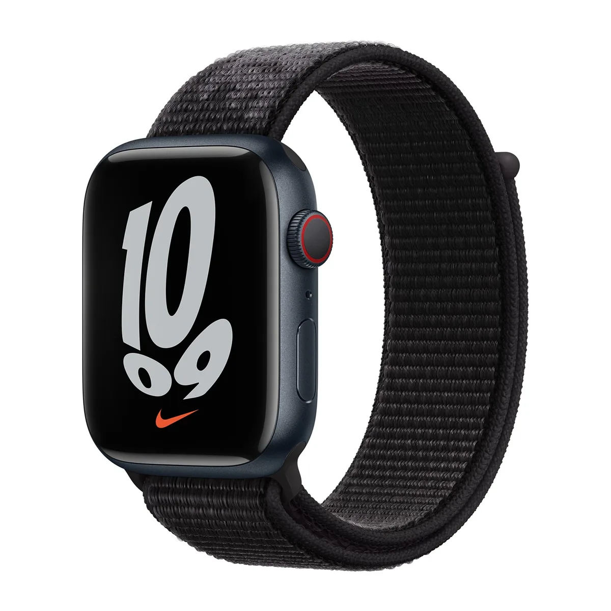 origineel Nike Sport Loop Apple Watch 44mm / 45mm / 46mm / 49mm Zwart - ML343ZM/A by Apple – product photo