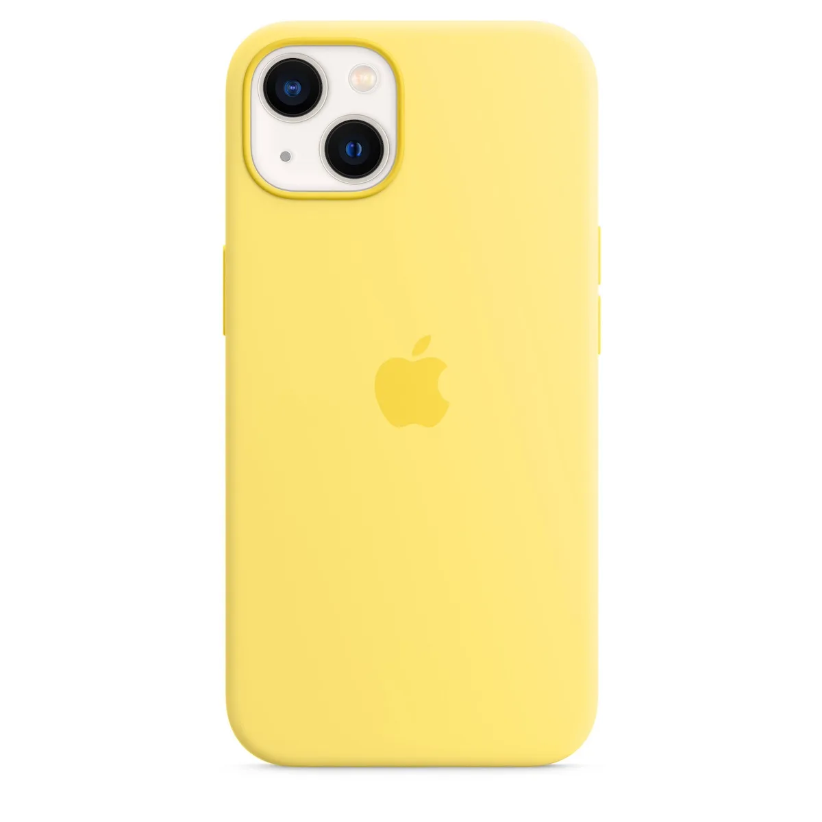 origineel Silicone MagSafe Case iPhone 13 Lemon Zest - MN623ZM/A fra Apple – produktbillede