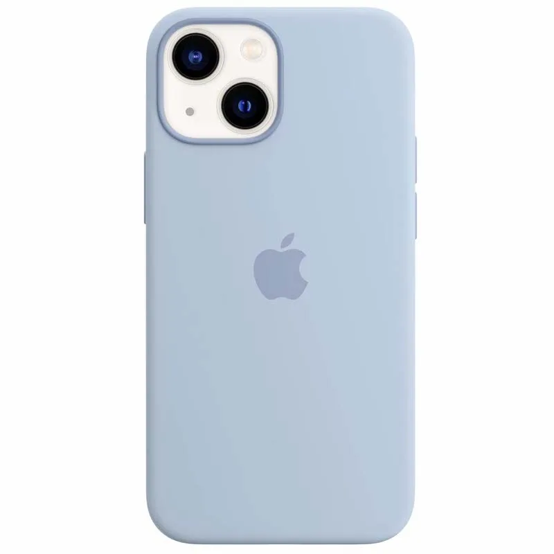origineel Silicone MagSafe Case iPhone 13 Mini Blue Fog - MN5W3ZM/A by Apple – product photo