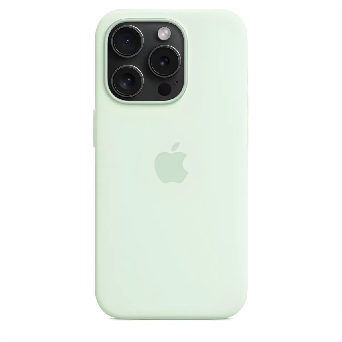 origineel Silicone MagSafe Case iPhone 15 Pro Soft Mint - MWNL3ZM/A de Apple – photo produit