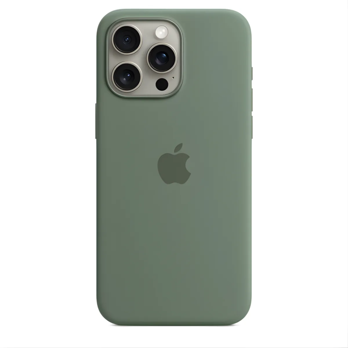 origineel Siliconen MagSafe-hoes iPhone 15 Pro Max - Cypress - MT1X3ZM/A by Apple – product photo