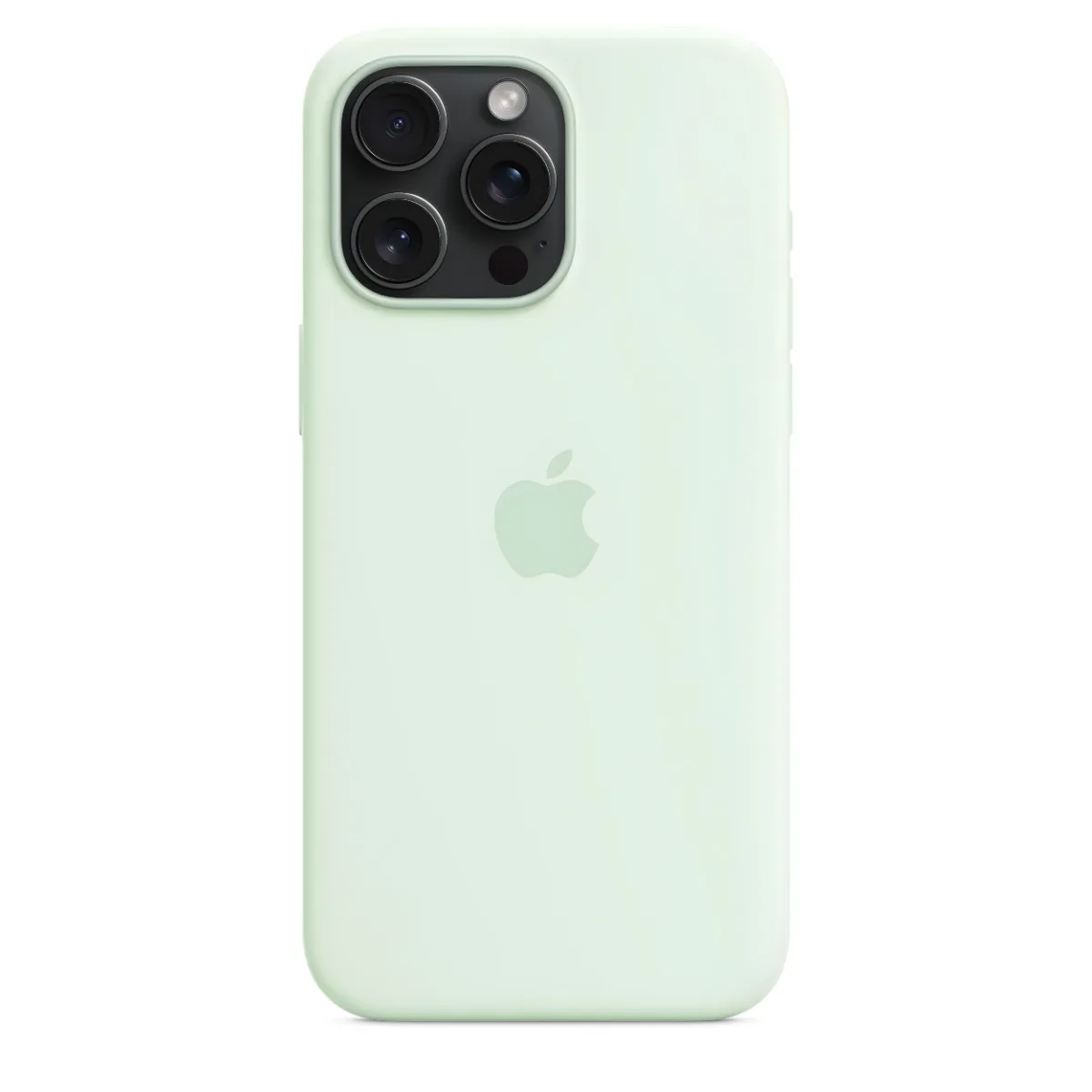 origineel Siliconen MagSafe-hoesje iPhone 15 Pro Max Soft Mint. - MWNQ3ZM/A by Apple – product photo