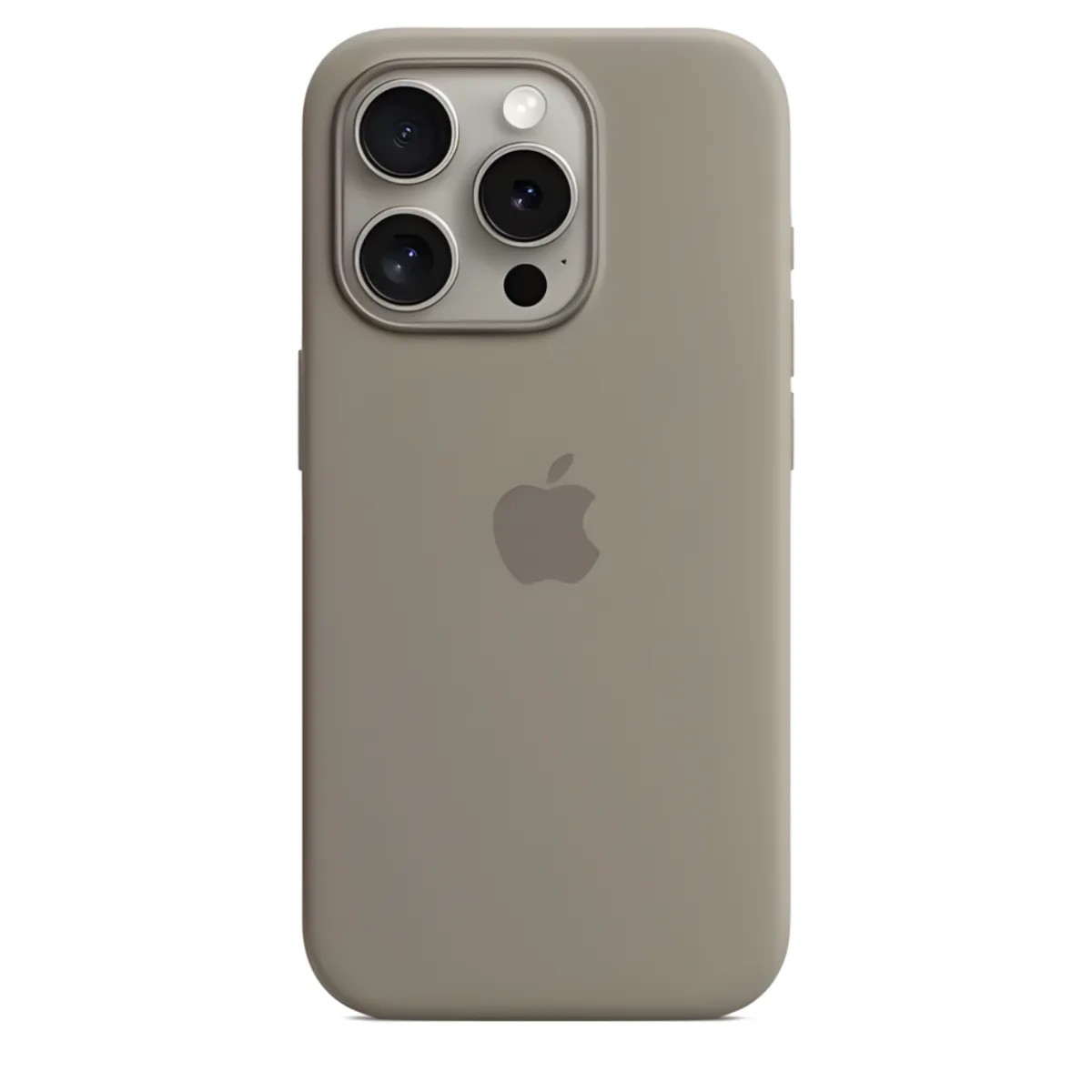 origineel Siliconen MagSafe-hoesje voor iPhone 15 Pro Clay. - MT1E3ZM/A by Apple – product photo