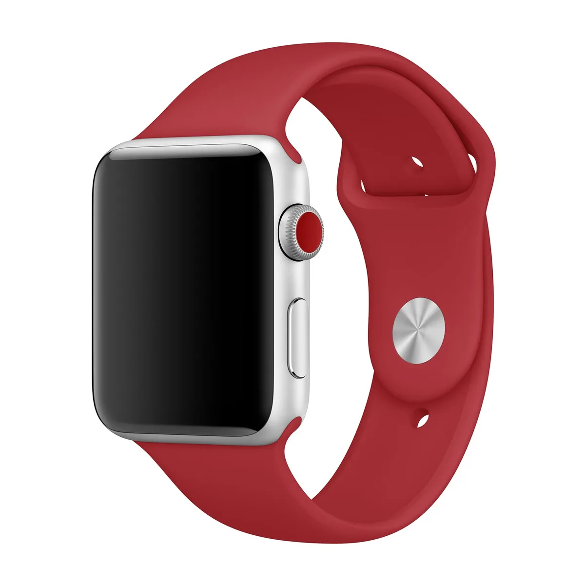 origineel Sport Band Apple Watch 38mm / 40mm / 41mm / 42mm (PRODUCT) Red 2nd Gen - MQXD2ZM/A by Apple – product photo