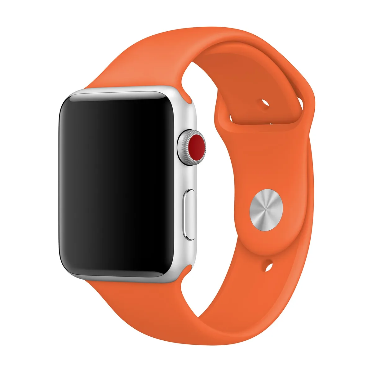 origineel Sport Band Apple Watch 38mm / 40mm / 41mm / 42mm Spicy Orange - MQUT2ZM/A by Apple – product photo