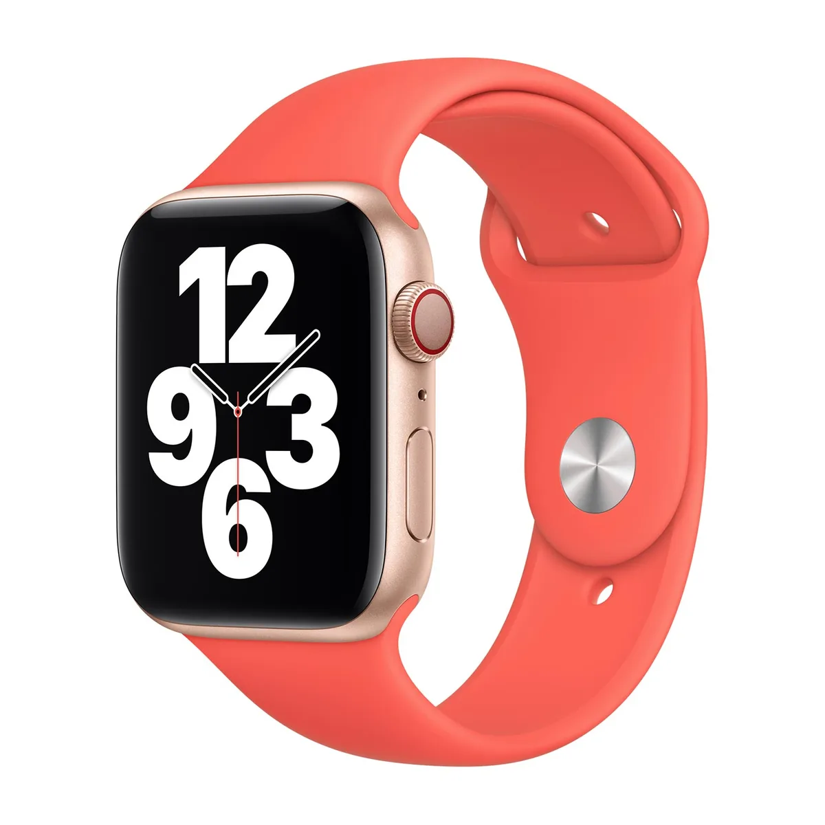origineel Sport Band Apple Watch 44mm / 45mm / 46mm / 49mm Pink Citrus - MYAW2ZM/A by Apple – product photo