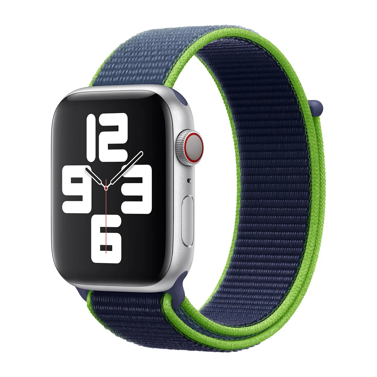 origineel Sport Loop Apple Watch 38mm / 40mm / 41mm / 42mm Neon Lime - MXMP2ZM/A van Apple – productfoto