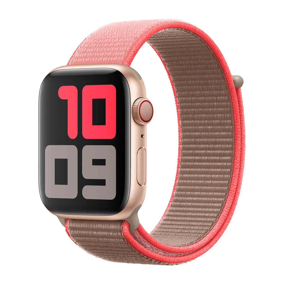 origineel Sport Loop Apple Watch 38mm / 40mm / 41mm / 42mm Neon Pink - MXMN2ZM/A van Apple – productfoto