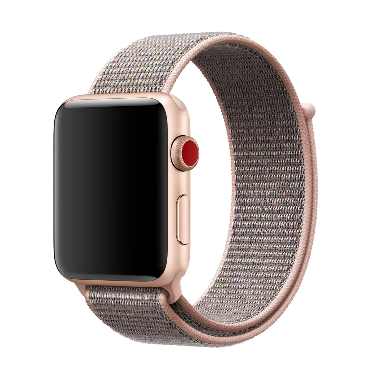 origineel Sport Loop Apple Watch 38mm / 40mm / 41mm / 42mm Pink Sand - MTLU2AM/A von Apple – Produktfoto