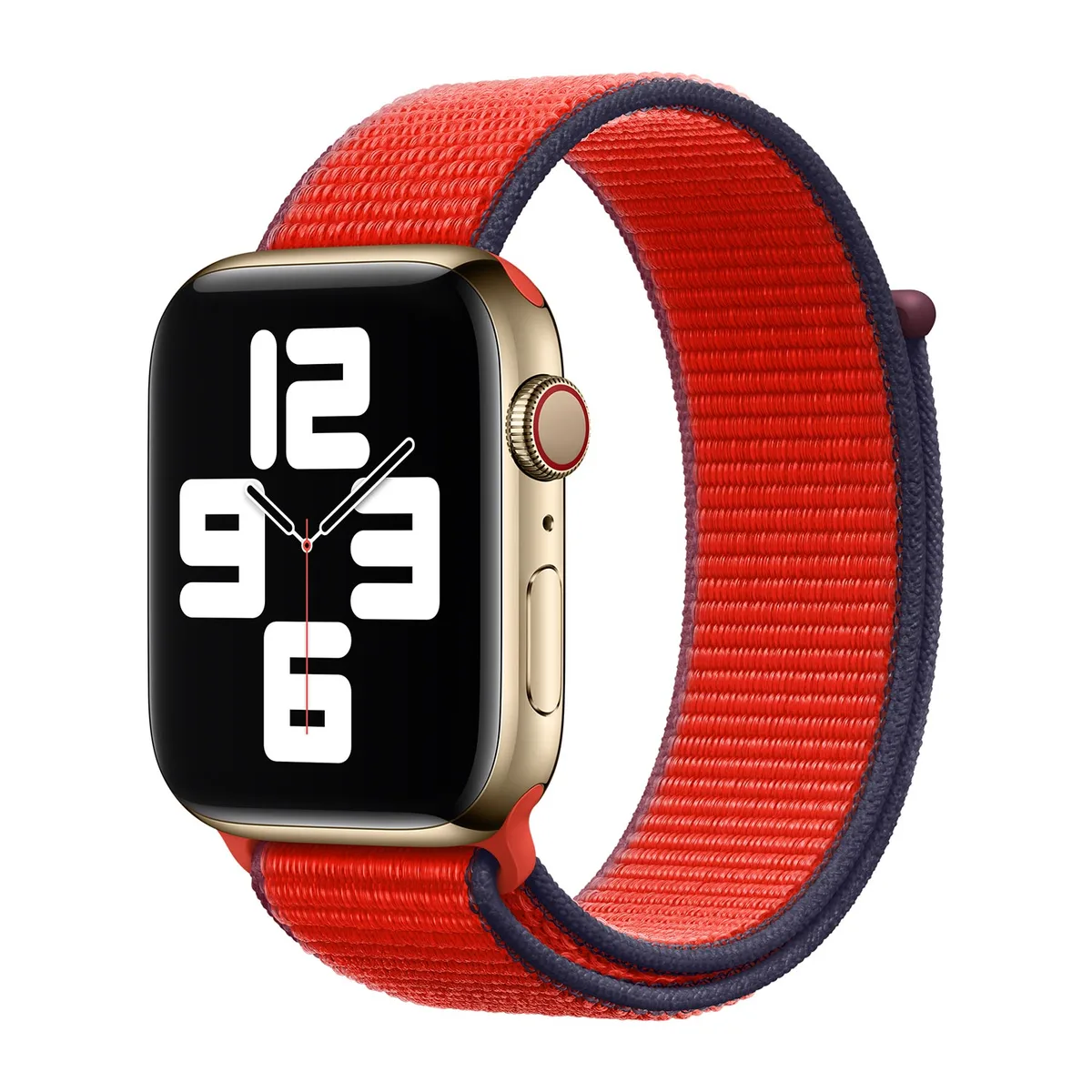 origineel Sport Loop Apple Watch 38mm / 40mm / 41mm / 42mm (PRODUCT) Red 3rd Gen - MG443ZM/A van Apple – productfoto