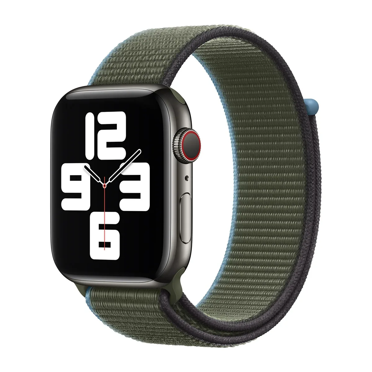 origineel Sport Loop Apple Watch 44mm / 45mm / 46mm / 49mm Inverness Green - MYA72ZM/A von Apple – Produktfoto
