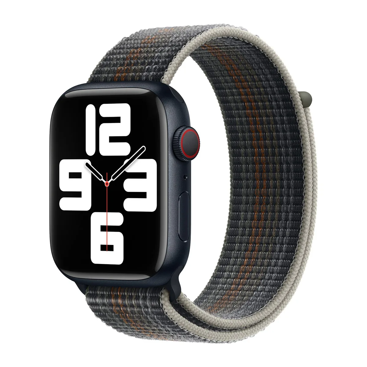 origineel Sport Loop Apple Watch 44mm / 45mm / 46mm / 49mm Midnight - MPLA3ZM/A van Apple – productfoto