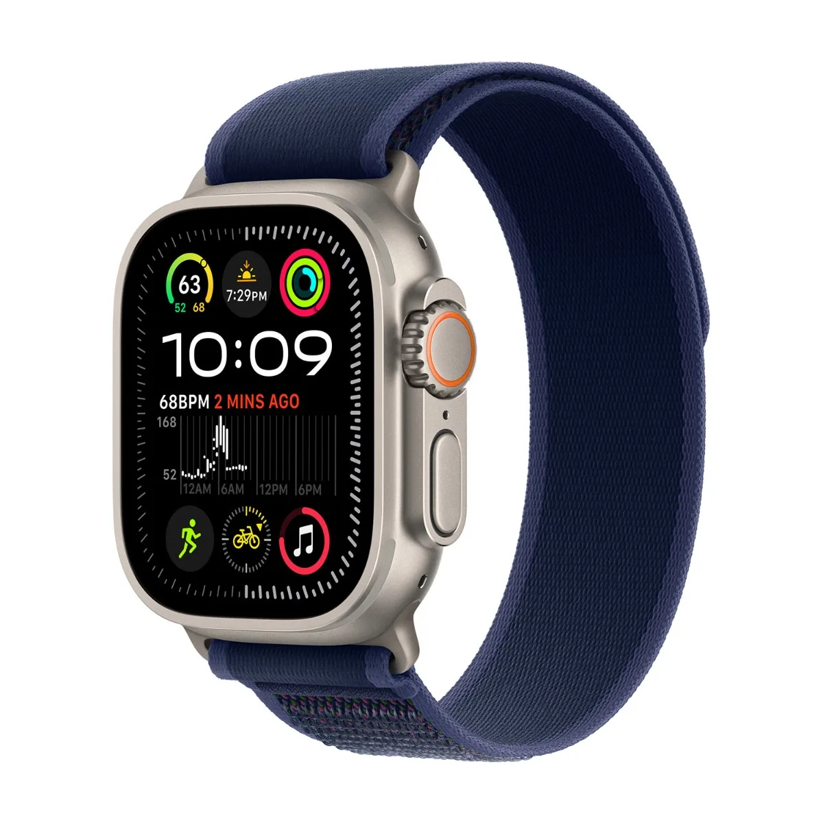 origineel Trail Loop Apple Watch 44mm / 45mm / 46mm / 49mm Blauw M/L - MXTW3ZM/A von Apple – Produktfoto
