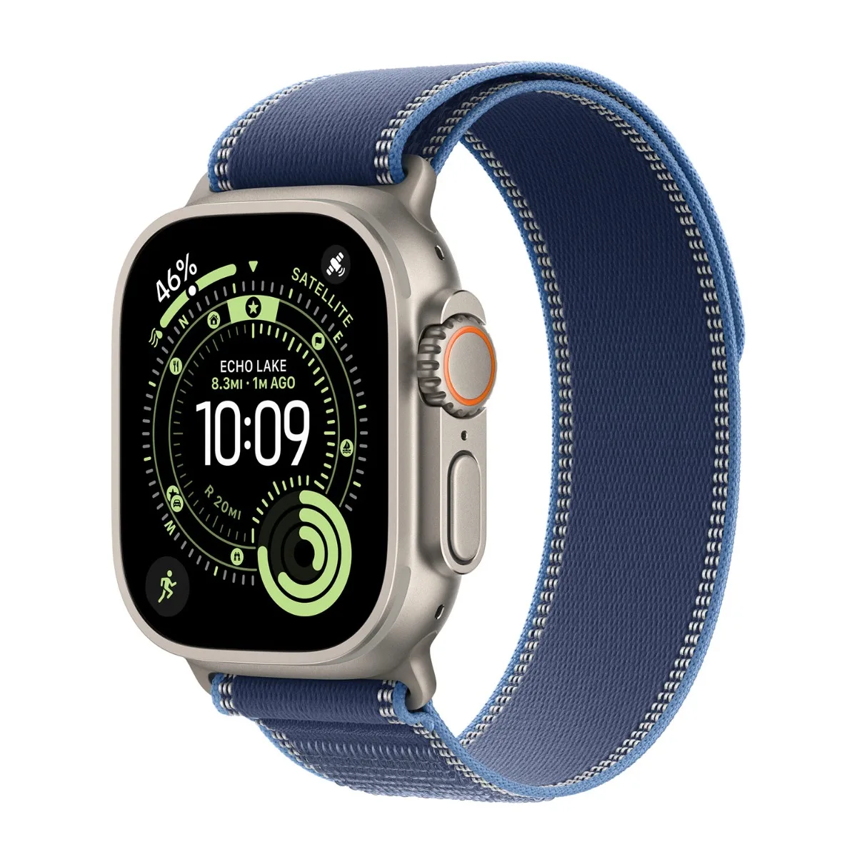 origineel Trail Loop Apple Watch 44mm / 45mm / 46mm / 49mm Bright / Blauw S/M - MFT64ZM/A by Apple – product photo